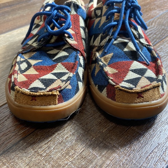 Twisted X Hooey Loper Moc Toe Geometric Sneakers Size Men’s 8 - Picture 4 of 12